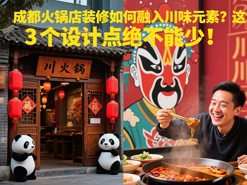成都火鍋店裝修如何融入川味元素？這 3 個設(shè)計點絕不能少！